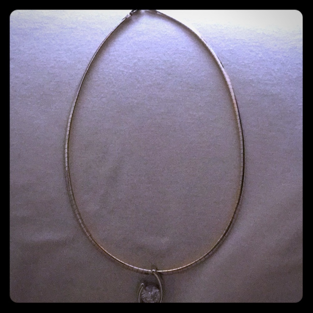 Lia Sophia reversible necklace with pendant